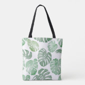 Tote Bag PattTropical continu motif - watercolo (Dos)