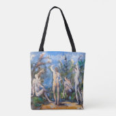 Tote Bag Paul Cezanne - Cinq Baigneurs (Dos)