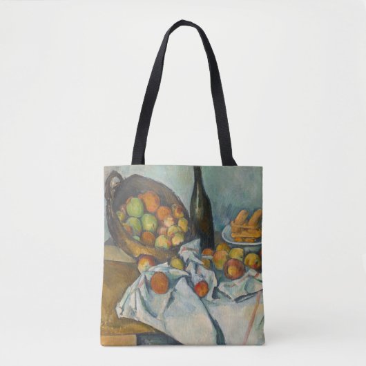 Tote Bag Paul Cezanne - Le panier des pommes (Devant)