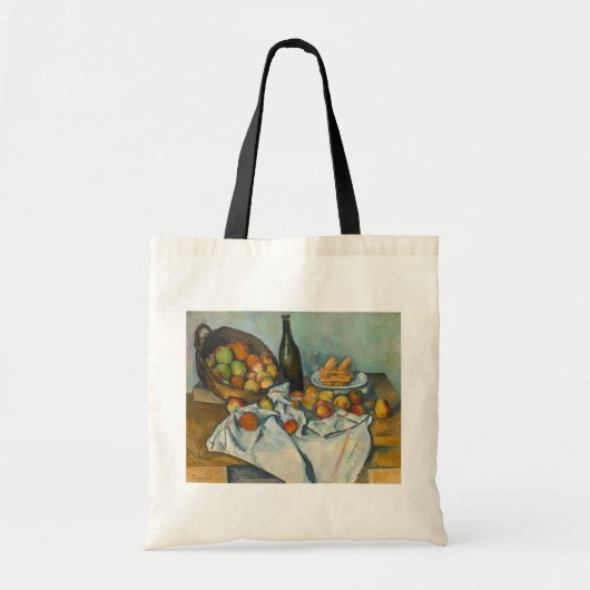 Tote Bag Paul Cezanne - Le panier des pommes (Devant)