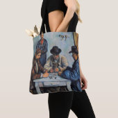 Tote Bag Paul Cezanne - Les Joueurs De Cartes (De près)