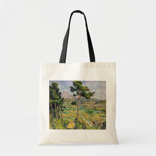 Tote Bag Paul Cezanne - Mont Sainte-Victoire et Viaduc (Devant)