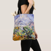 Tote Bag Paul Cezanne - Mont Sainte-Victoire, Route de la T (De près)