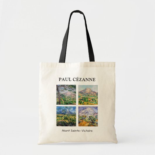 Tote Bag Paul Cezanne - Mont Sainte-Victoire Sélection (Devant)