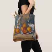 Tote Bag Paul Cezanne - Nature morte avec pot à lait et fru (De près)