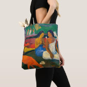 Tote Bag Paul Gauguin - Arearea / Le Chien Rouge (De près)