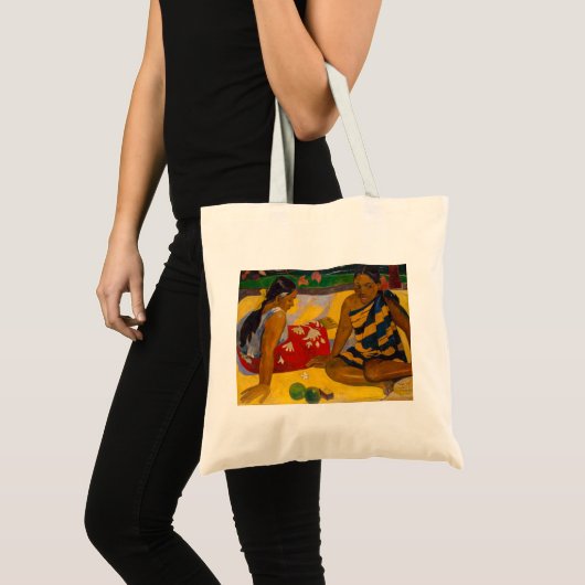 Tote Bag Paul Gauguin - Femmes tahitiennes / Parau Api (Devant (produit))
