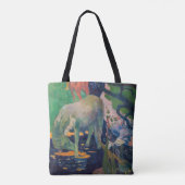 Tote Bag Paul Gauguin - Le Cheval Blanc (Dos)