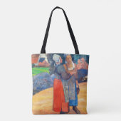 Tote Bag Paul Gauguin - Paysannes Bretonnes (Dos)