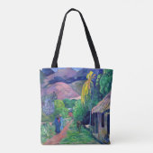 Tote Bag Paul Gauguin - Rue à Tahiti (Dos)