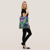 Tote Bag Paul Gauguin - Rue à Tahiti (Sur le modèle)