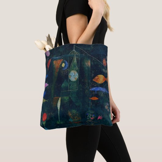 Tote Bag Paul Klee Fish Magic Peinture Abstraite Art graphi (De près)