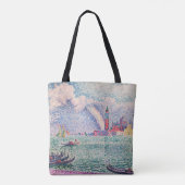 Tote Bag Paul Signac - Arc-en-ciel, Venise (Dos)