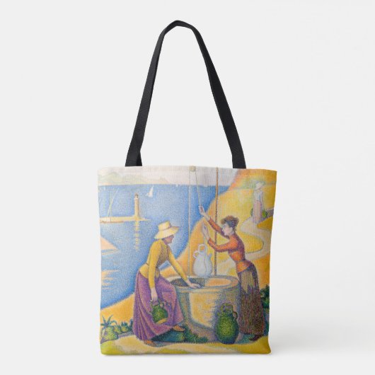 Tote Bag Paul Signac - Femmes dans le puits (Dos)