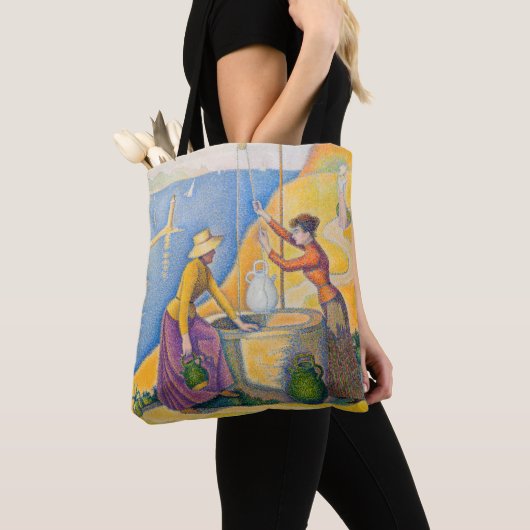 Tote Bag Paul Signac - Femmes dans le puits (De près)