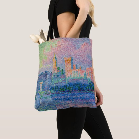 Tote Bag Paul Signac - Le Palais Pape, Avignon (De près)