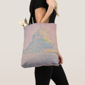 Tote Bag Paul Signac - Mont Saint Michel Fog et Soleil (De près)