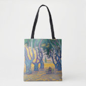 Tote Bag Paul Signac - Place des Lices, Saint-Tropez (Devant)