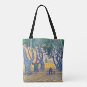 Tote Bag Paul Signac - Place des Lices, Saint-Tropez (Dos)