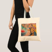 Tote Bag Paul Signac - Portrait de M Felix Feneon, Opus 217 (Devant (produit))