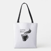 Tote Bag Pause café (Dos)