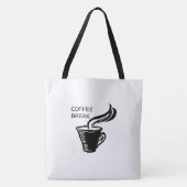 Tote Bag Pause café (Devant)