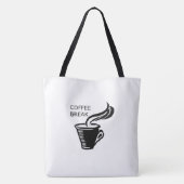 Tote Bag Pause café (Dos)