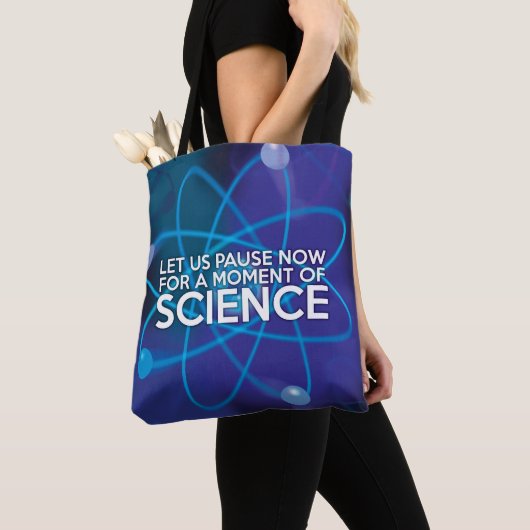 TOTE BAG PAUSE / PENSE COMME UN PROTON (De près)