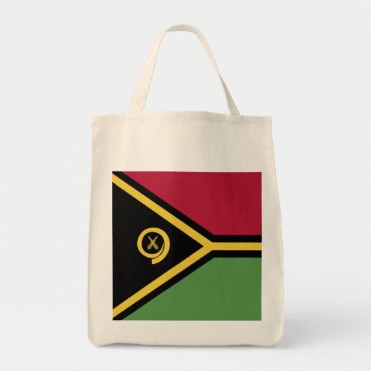 Tote Bag pavillon de Vanuatu (Devant)