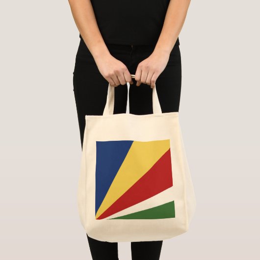 Tote Bag pavillon des Seychelles (Devant (produit))
