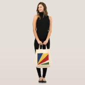 Tote Bag pavillon des Seychelles (Devant (modèle))