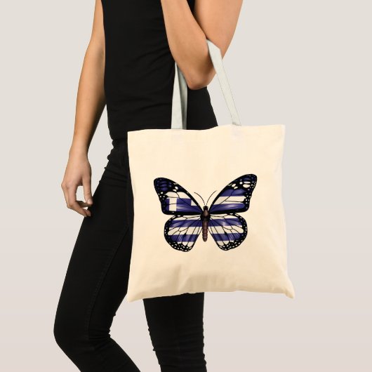Tote Bag Pavillon papillon Monarque de Grèce (Devant (produit))