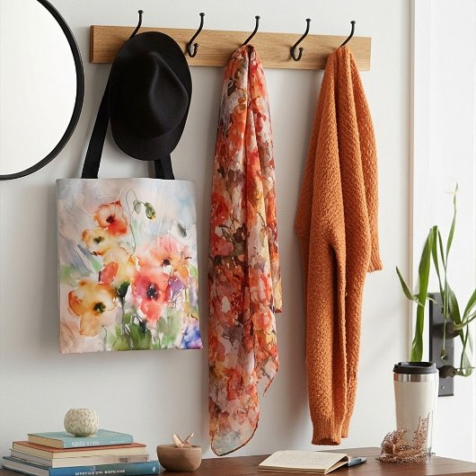 Tote Bag Pavot d'automne