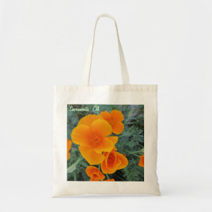 Tote Bag Pavot de Sacramento la Californie