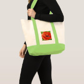 Tote Bag Pavot d'écarlate (Devant (produit))