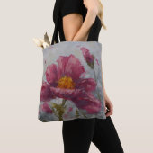 Tote Bag Pavot rose (De près)