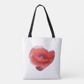 Tote Bag Pavot rouge (Dos)
