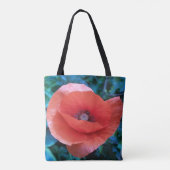 Tote Bag Pavot rouge (Dos)