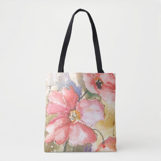 Tote Bag Pavots mous I (Devant)