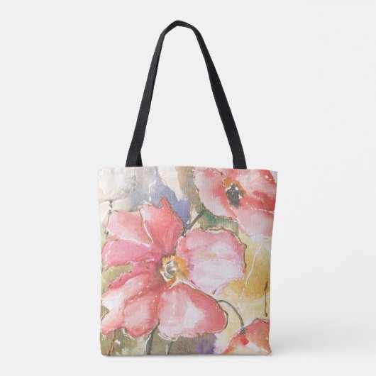Tote Bag Pavots mous I (Dos)