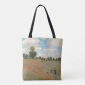 Tote Bag Pavots sauvages de Claude Monet |, près (Dos)