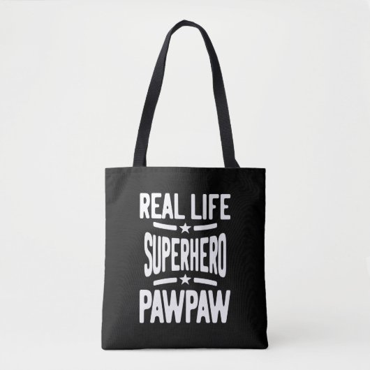 Tote Bag Pawpaw, le super-héros de la vie réelle | Père gra (Devant)