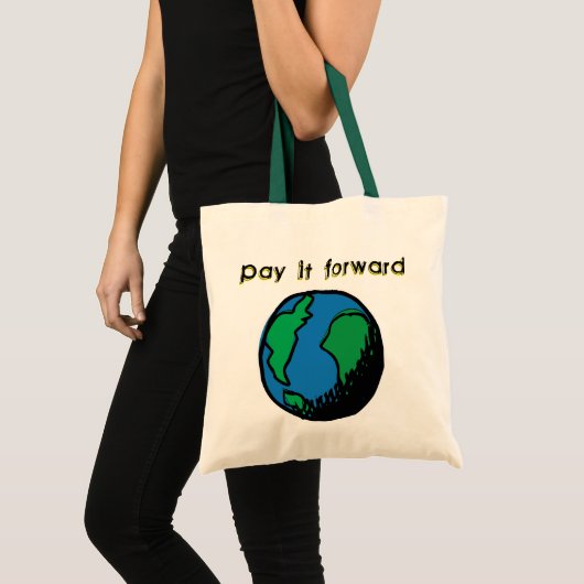 Tote Bag Payez-le en avant (Devant (produit))