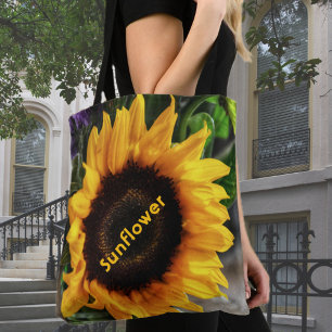 Tote Bag Pays du Soleil Tournesol Rustique