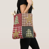 Tote Bag Pays Rustique Noël primitif (De près)