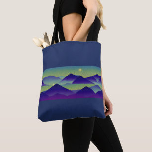 Tote Bag Paysage Abstrait Étoile tombée 23