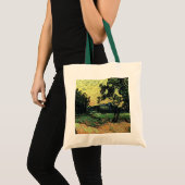 Tote Bag Paysage avec Château d'Auvers par Vincent van Gogh (Devant (produit))
