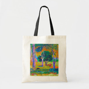 Tote Bag Paysage avec cochon et cheval, Gauguin