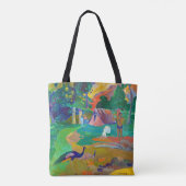 Tote Bag Paysage avec Peacocks, Gauguin (Dos)