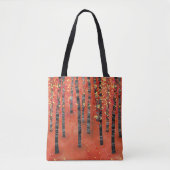 Tote Bag Paysage de la forêt de Birch (Devant)